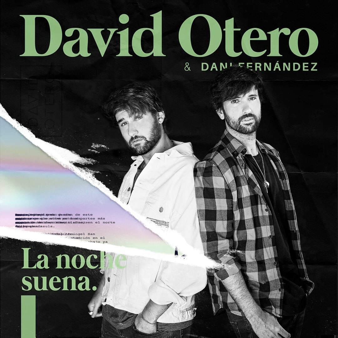 Dani Fernández y David Otero, juntos en "La noche suena"