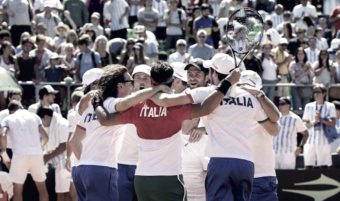 Coppa Davis - Italia fiduciosa in Belgio, ma c'è l'incognita Fognini