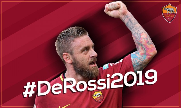 De Rossi rinnova per due anni, ufficiale l'accordo con la Roma