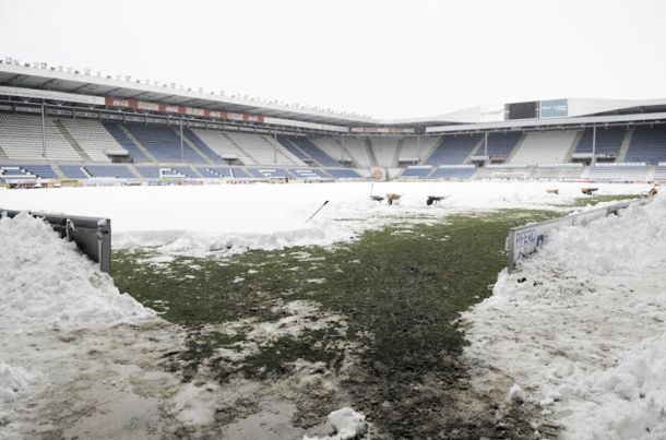 La nieve obliga de nuevo a la suspensión: Alavés - Osasuna