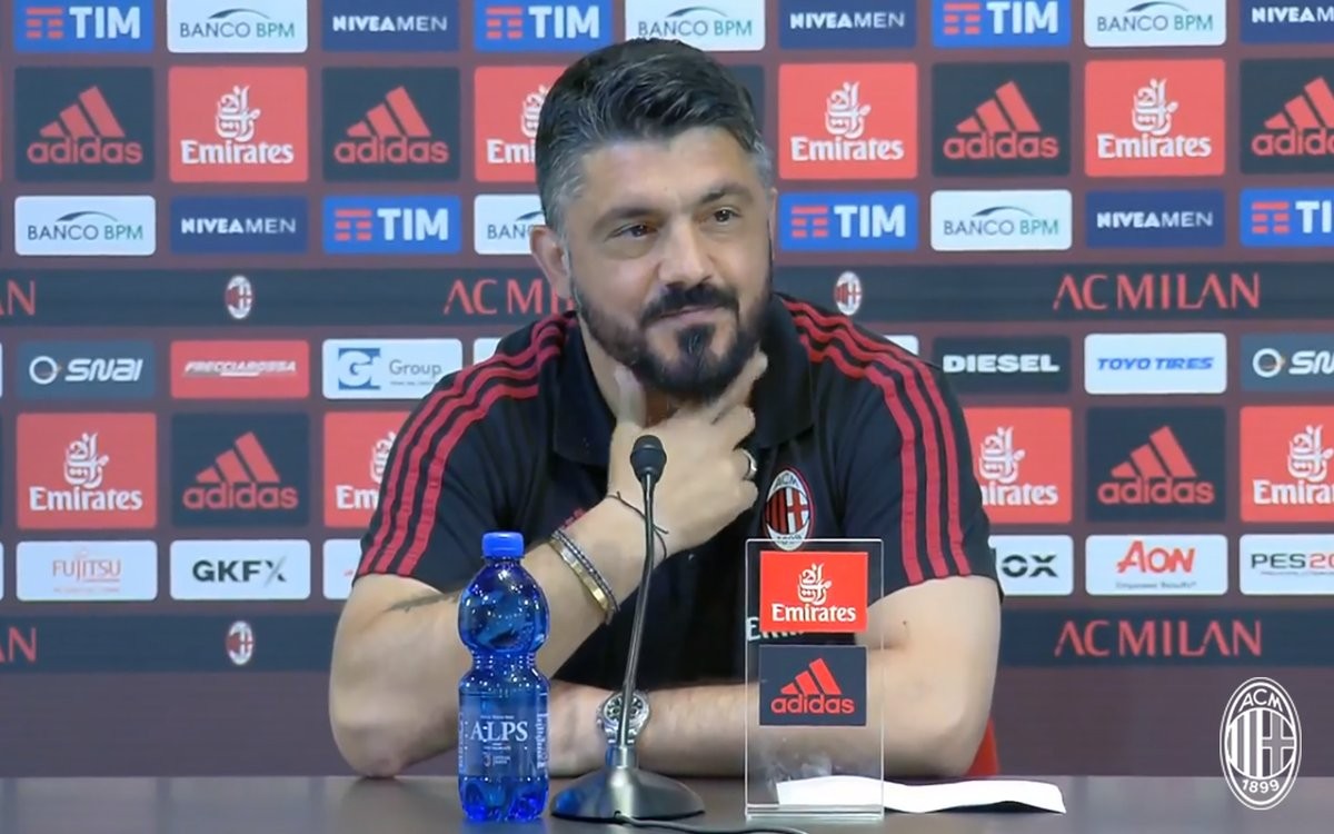 Milan, Gattuso carica l'ambiente rossonero: "Vincere per conquistare l'Europa"