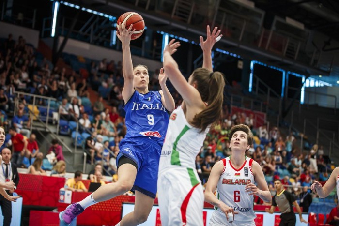 EuroBasket Women 2017 - Buona la prima per l'Italia: le azzurre vincono contro la Bielorussia (80-60)