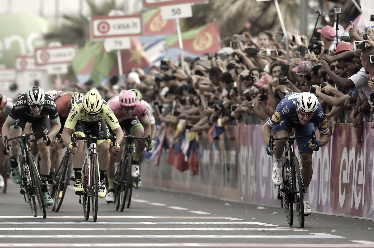 Resumen de la etapa 3 del Giro de Italia 2018: Viviani hace doblete