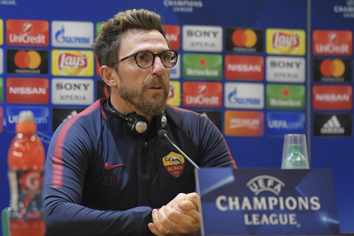 Champions League, Di Francesco in conferenza: "Abbiamo il desiderio di fare qualcosa di importante"