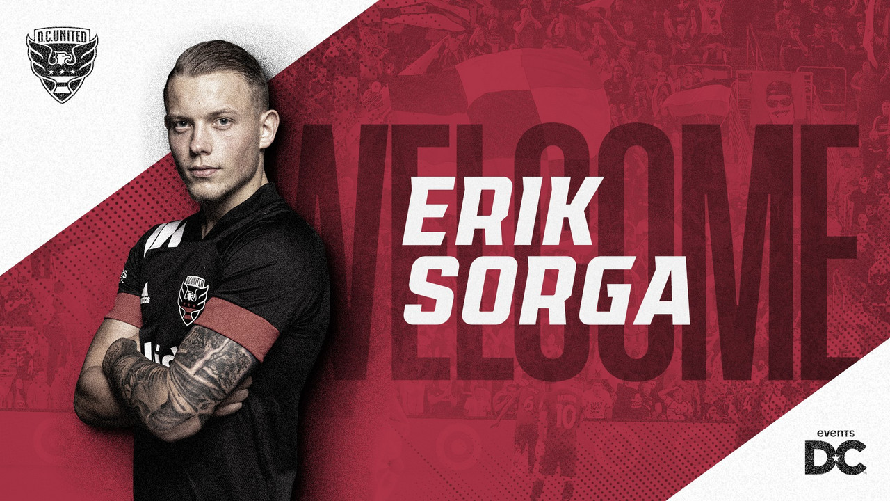 Erik Sorga firma por DC
United
