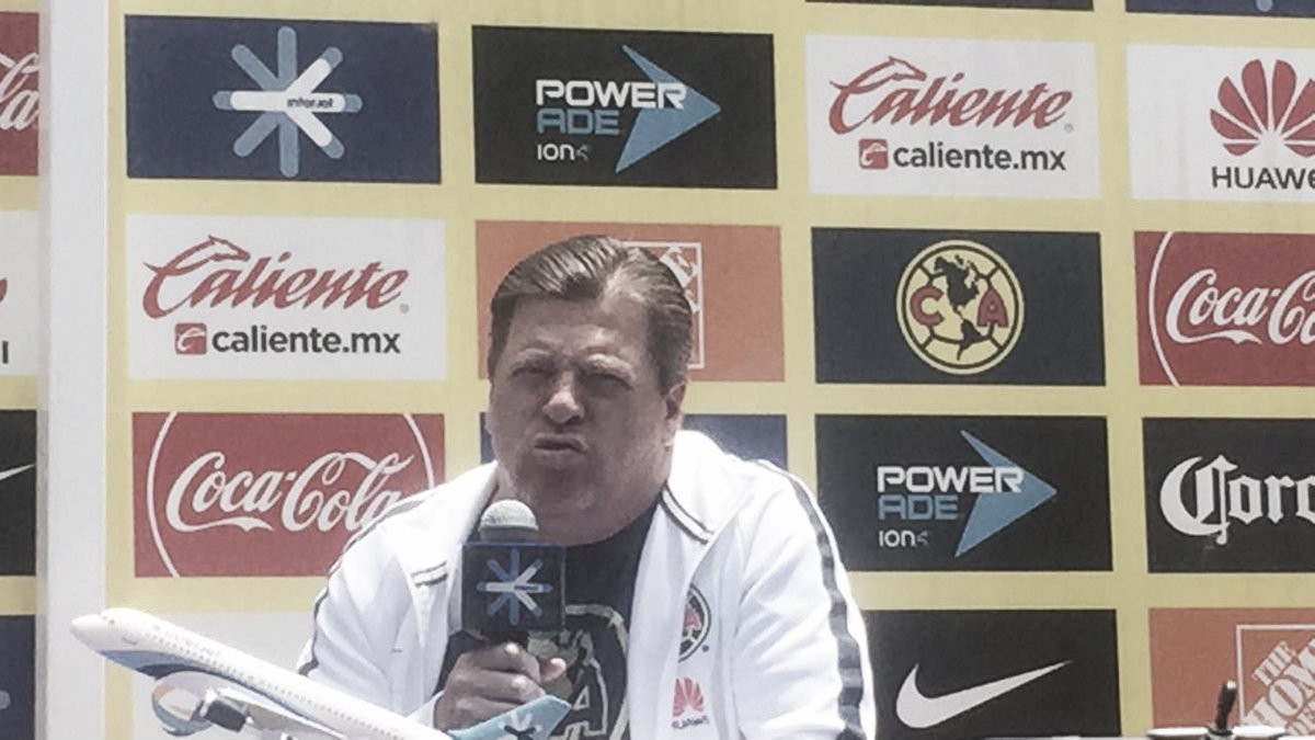 El América de Miguel Herrera listo para enfrentar a Santos