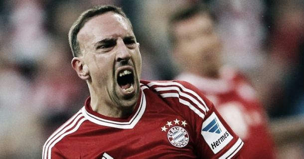 Após cirurgia, Ribery volta aos treinamentos no Bayern Após cirurgia, Ribery volta aos treinamentos no Bayern
