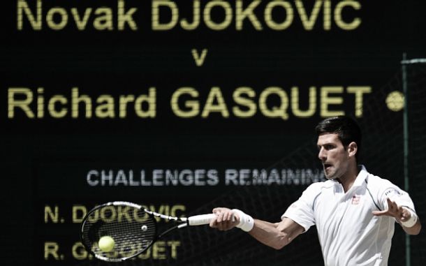 Djokovic makes light work of Gasquet
