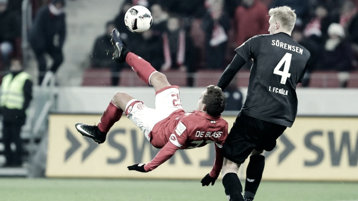 Empate sin goles entre Mainz y Colonia