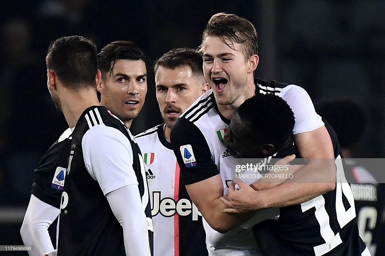 Torino 0-1 Juventus: De Ligt winner
moves the Bianconeri back to Serie A pinnacle