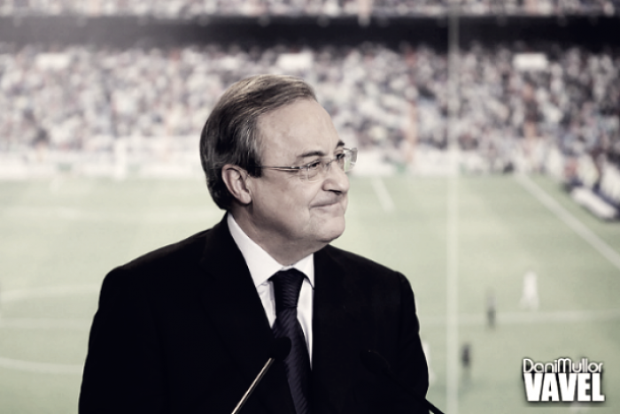 Florentino Pérez: "Hay que ayudar a los árbitros"