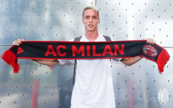 Conti: "Sono contento di essere al Milan"