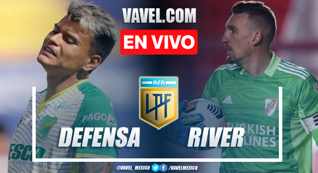 Goles y resumen del Defensa y Justicia 1-2 River Plate
en Copa de la Liga