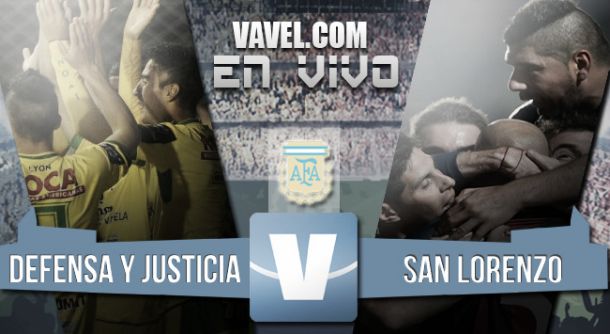 Resultado Defensa y Justicia - San Lorenzo 2015 (1-2)