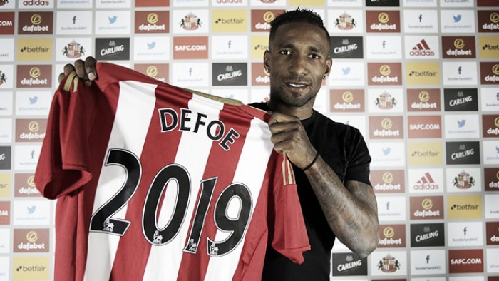 Jermain Defoe renueva con el Sunderland hasta 2019