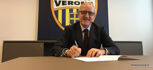 Luigi Delneri, nuevo entrenador del Hellas Verona