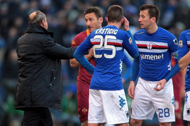 Sampdoria-Roma, assalto alla capolista