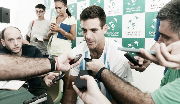 Davis Cup, riecco Del Potro: "Sto tornando, ma giocherò solo il doppio"