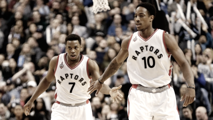 NBA - Toronto batte Phila grazie ai suoi big3. Gli Hornets del Beli perdono contro i Wizards