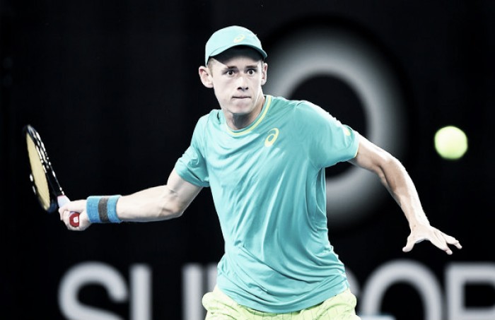 De Minaur, la estrella de la noche en Brisbane De Minaur, la estrella de la noche en Brisbane