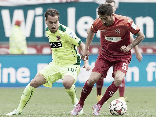 FC Kaiserslautern 1-1 Fortuna Düsseldorf: Gaus strikes late to save a point