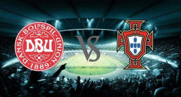 Denmark - Portugal Text Commentary and Football Scores of Euro 2016 Qualifier