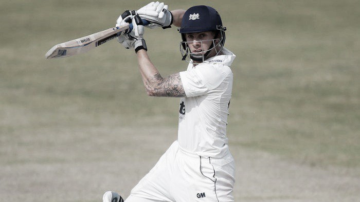 County Championship Division Two: Dent makes 180 to steal the headlines