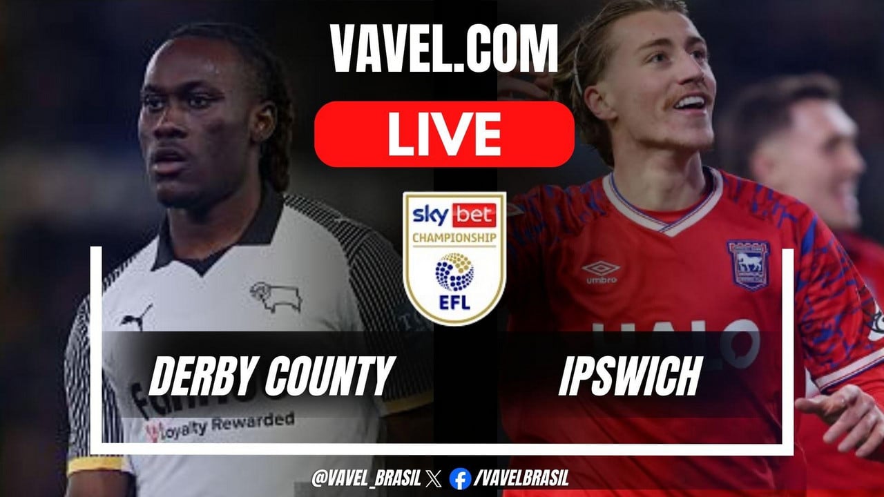 Derby County vs Ipswich LIVE Score Updates in EFL Championship Match