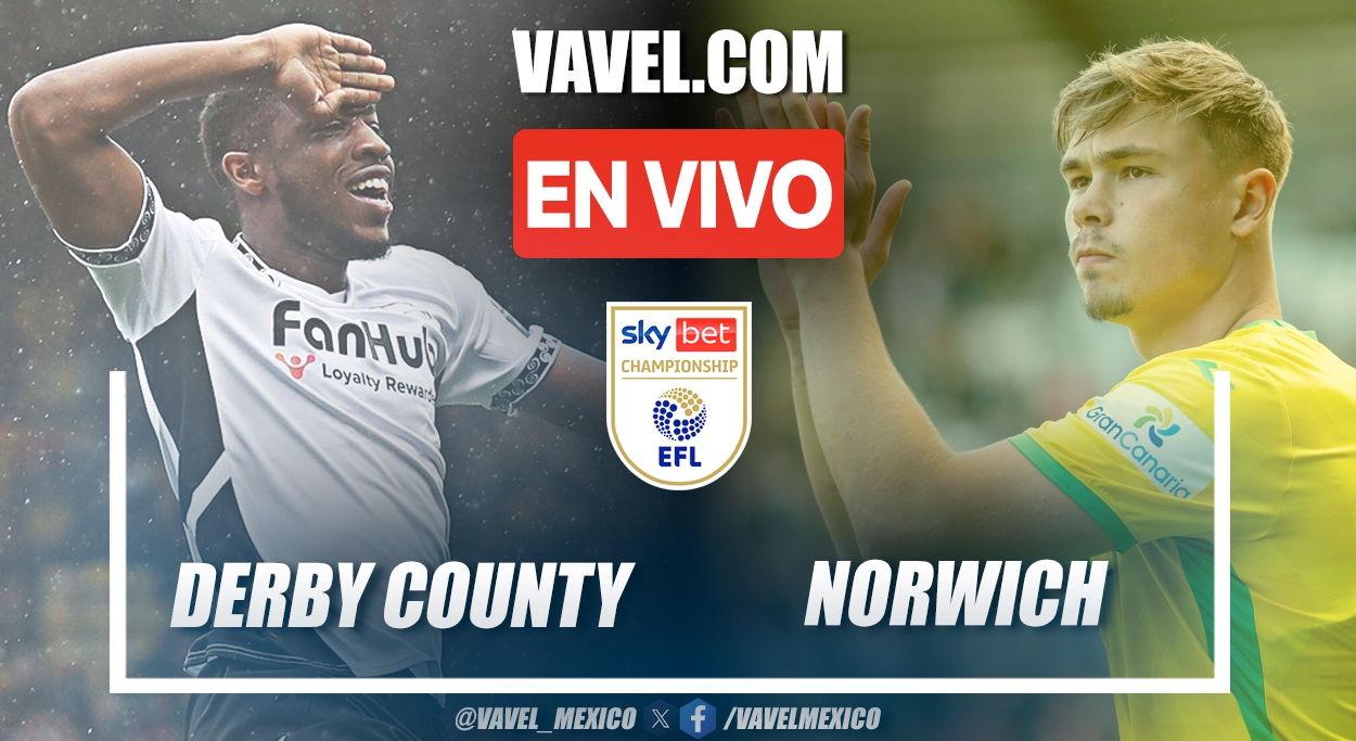 Derby County vs Norwich EN VIVO, ¿cómo ver transmisión TV online en EFL Championship? | 27 Septiembre 2024