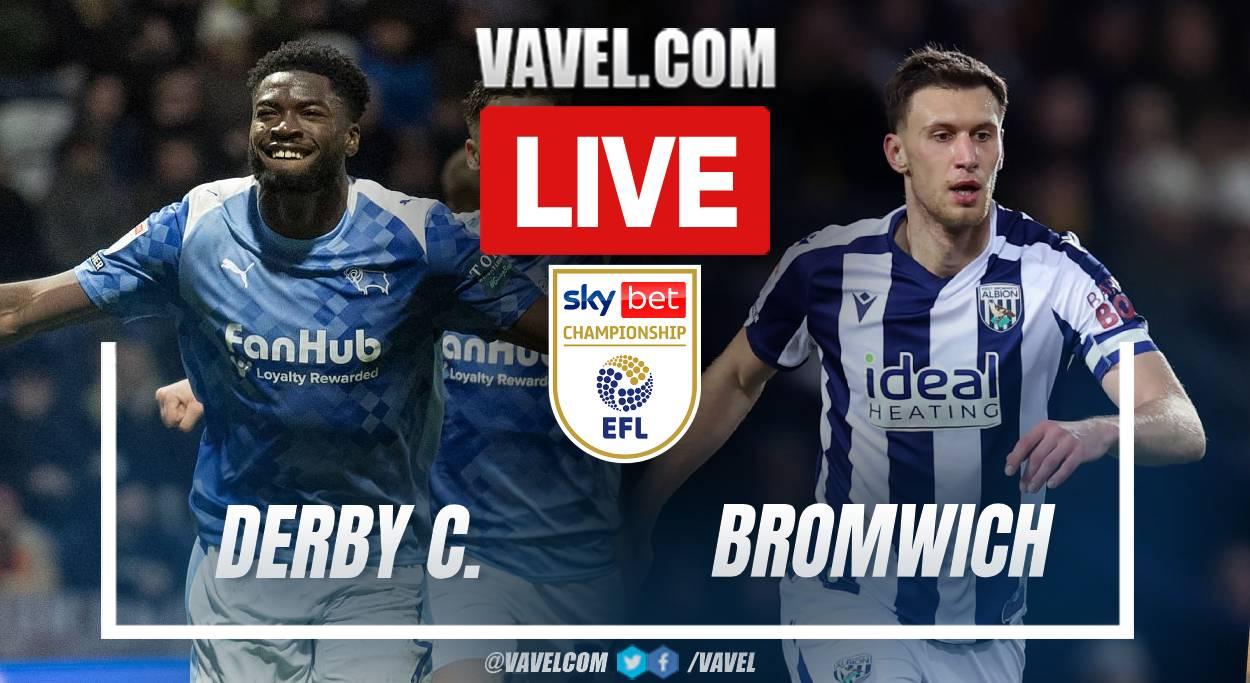 Derby County vs West Bromwich Albion LIVE Score Updates (0-0)