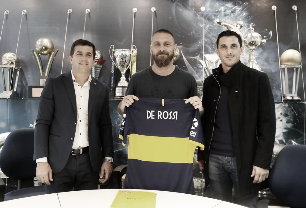 "Questo é Boca": De Rossi puso la firma "Questo é Boca": De Rossi puso la firma