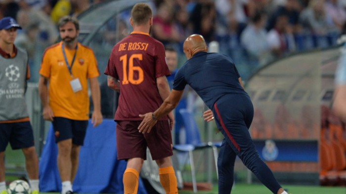 Roma decimata in Europa League: squalificati De Rossi ed Emerson