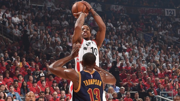 NBA - Toronto e DeRozan accorciano le distanze. Cleveland cade per la prima volta (99-84)