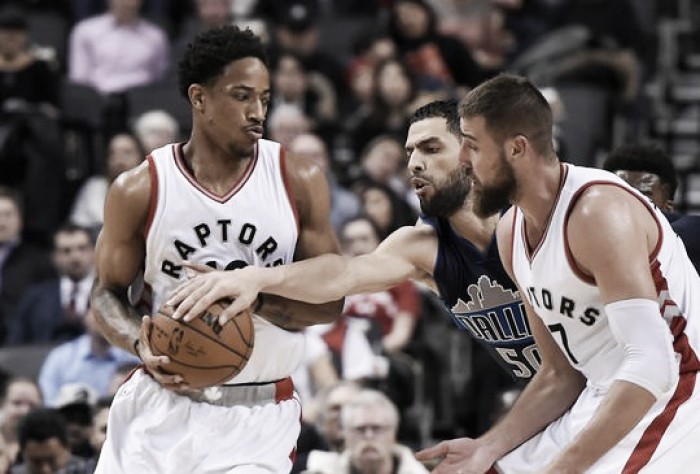 Toronto Raptors roll through the Dallas Mavericks, 100-78