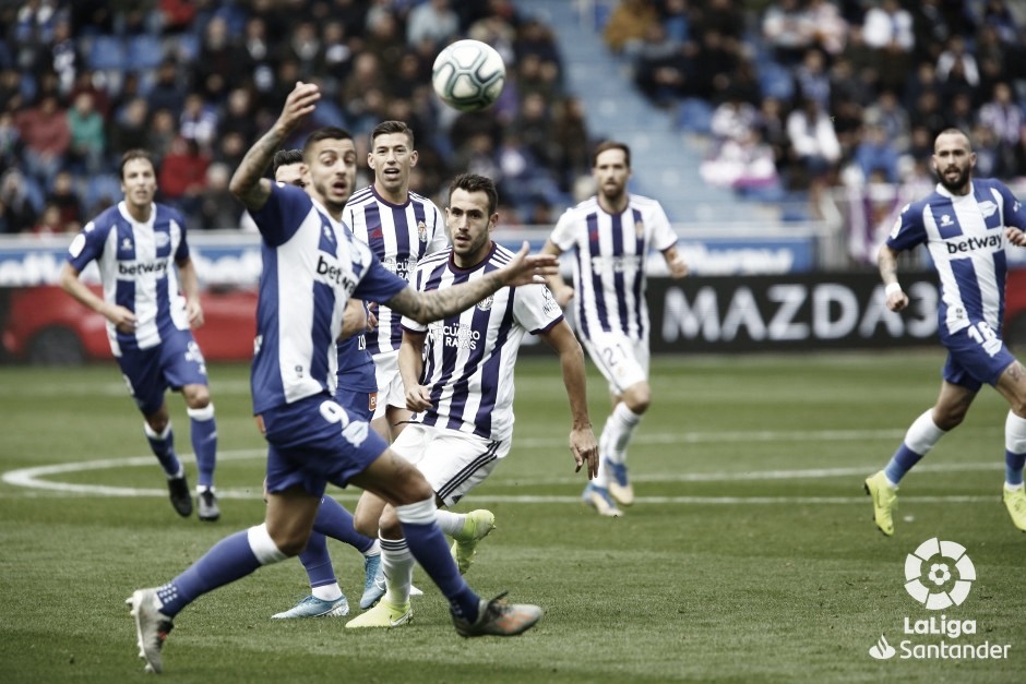 El Real Valladolid vuelve a los
entrenamientos tras el partido contra el Alavés
