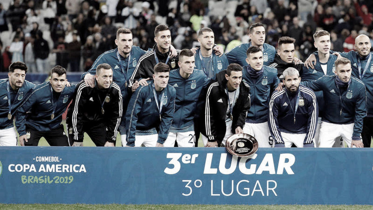 Argentina se quedó con el tercer lugar de la Copa América Argentina se quedó con el tercer lugar de la Copa América