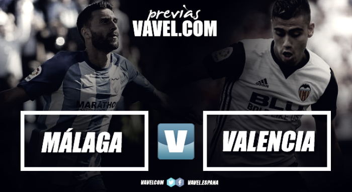 Previa Málaga CF - Valencia CF: duelo por objetivos dispares