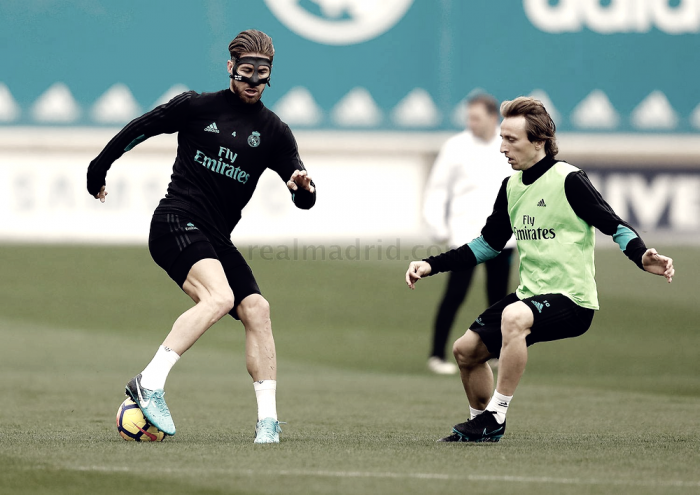 Ramos y Bale vuelven a los entrenamientos