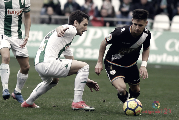 El MVP del Rayo Vallecano - Alcorcón recae en Álex Moreno El MVP del Rayo Vallecano - Alcorcón recae en Álex Moreno