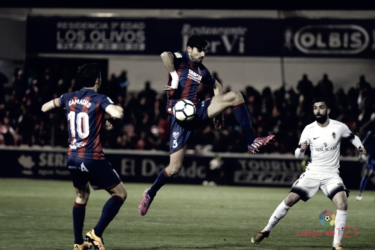 SD Huesca - Real Sporting: puntuaciones del Huesca, jornada 31 de LaLiga 123