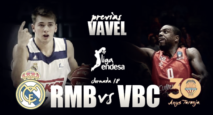 Previa Real Madrid - Valencia Basket: lucha por la primera posición