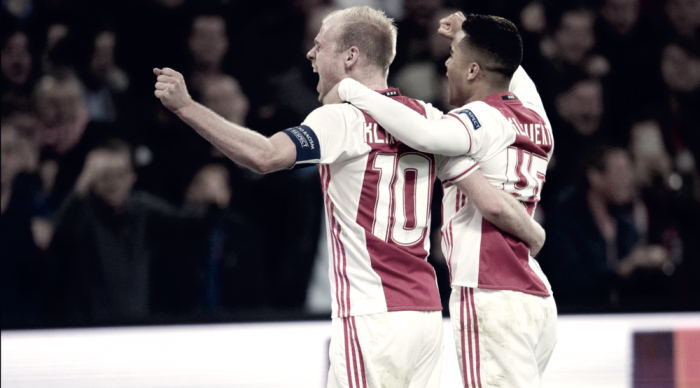Resumen del  Ajax 4-1 Olympique Lyonnais en UEFA Europa League 2017