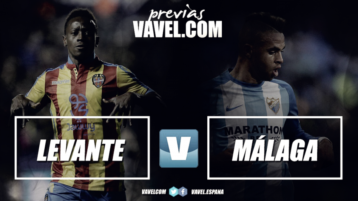 Previa Levante UD - Málaga CF: la salvación se juega en casa