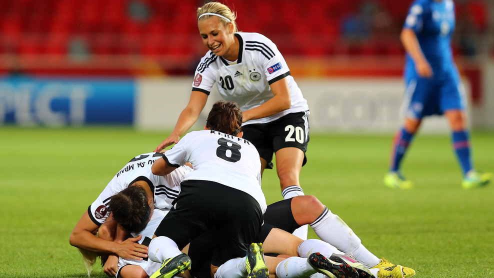 Sem dificuldades, Alemanha vence a Islândia por 3 a 0 pela Euro feminina