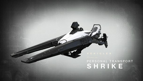 Bungie muestra el Shrike, uno de los vehículos de Destiny
