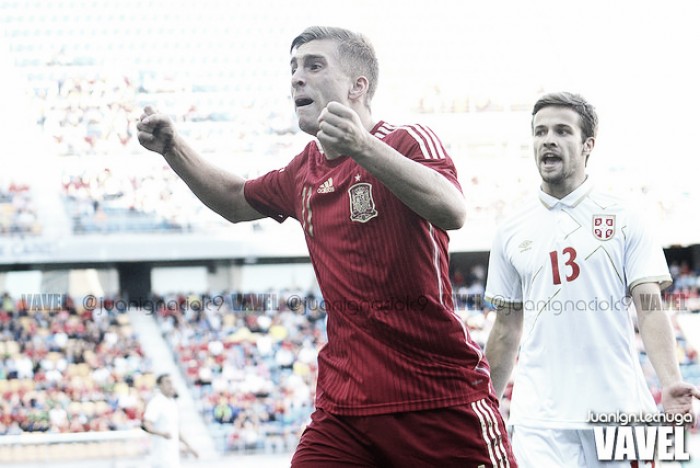 Resumen Serbia vs España Europeo sub-21 2017 (0-1): todos cumplen