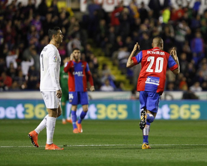 Levante UD - Real Madrid: puntuaciones del Levante, jornada 27 de la Liga BBVA