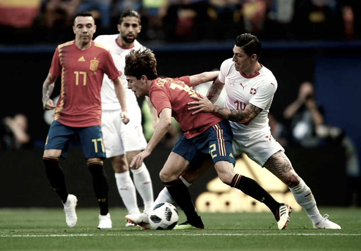 España no pasó del empate ante Suiza España no pasó del empate ante Suiza