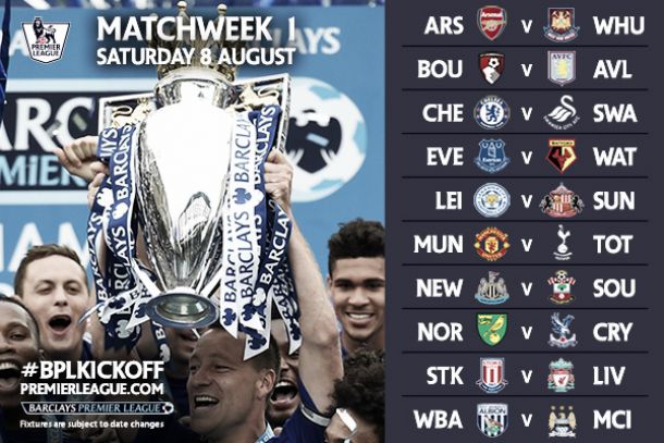 Presentado el calendario de la Barclays Premier League 2015/2016