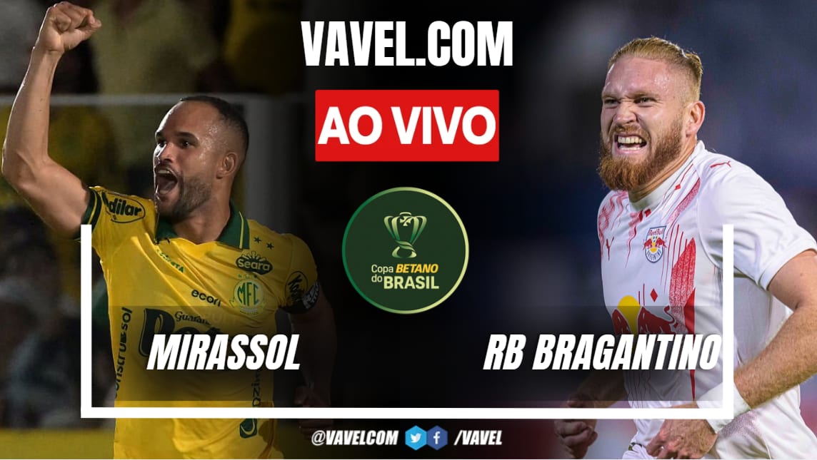 Mirassol x RB Bragantino AO VIVO: José Herrera empata (1-1)